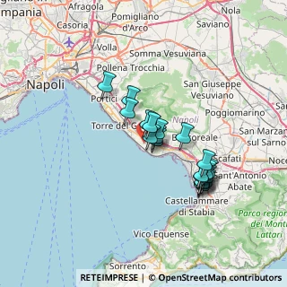 Mappa Via Torretta Fiorillo, 80059 Torre del Greco NA, Italia (6.123)