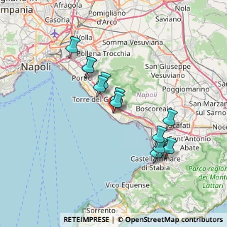 Mappa Via Torretta Fiorillo, 80059 Torre del Greco NA, Italia (7.28385)