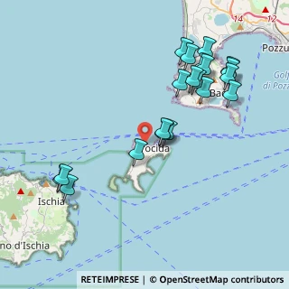 Mappa Via del Faro, 80079 Procida NA, Italia (4.6365)