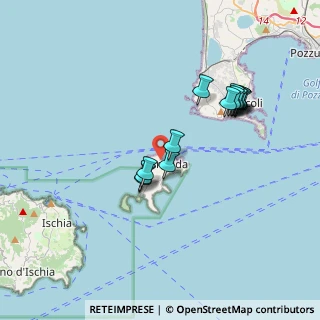 Mappa Via del Faro, 80079 Procida NA, Italia (3.595)