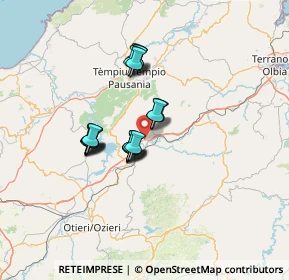 Mappa SS 597 di Logudoro, 07022 Berchidda SS, Italia (10.3045)