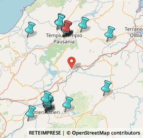 Mappa SS 597 di Logudoro, 07022 Berchidda SS, Italia (20.386)