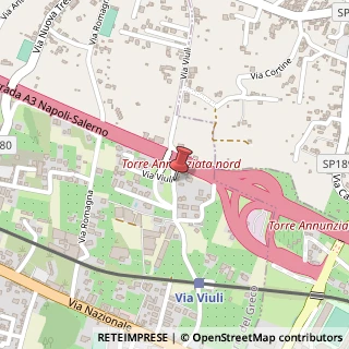 Mappa Via Viuli, 21, 80059 Torre del Greco, Napoli (Campania)