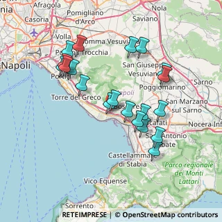 Mappa Via Alessandro Manzoni, 80040 Trecase NA, Italia (7.696)