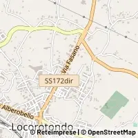 Mapa Locorotondo