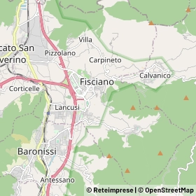 Mappa Fisciano