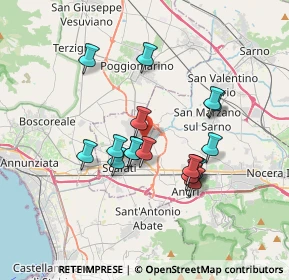 Mappa Via Real Valle, 84018 Scafati SA, Italia (3.25176)