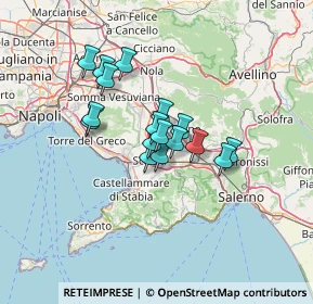 Mappa Via Real Valle, 84018 Scafati SA, Italia (9.86765)