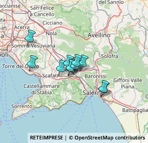 Mappa Via Francesco Petrarca, 84014 Nocera Inferiore SA, Italia (9.05273)