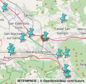 Mappa Via Francesco Petrarca, 84014 Nocera Inferiore SA, Italia (5.56636)