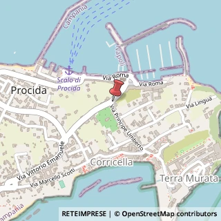 Mappa Via Vittorio Emanuele, 6, 80079 Procida, Napoli (Campania)