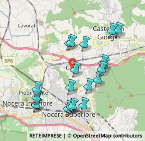 Mappa Via Calvanese - Palazzo Marciani, 84086 Roccapiemonte SA, Italia (2.098)