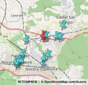 Mappa Via Calvanese - Palazzo Marciani, 84086 Roccapiemonte SA, Italia (2.202)