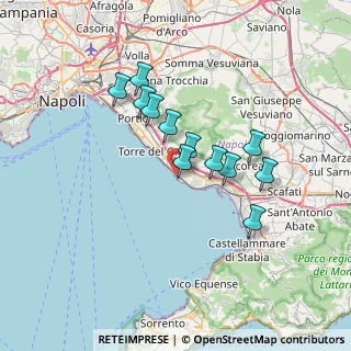 Mappa Via Litoranea, 80059 Torre del Greco NA, Italia (6.10417)