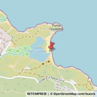 Mappa Spiaggia Isuledda, Località Punta Isuledda, 08020 San Teodoro SS, Italia, 08020 San Teodoro, Messina (Sicilia)