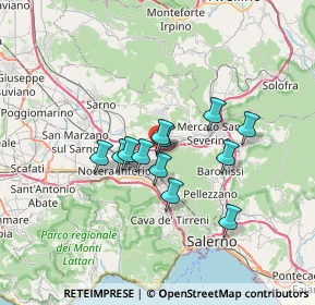 Mappa Via Immacolata, 84086 Roccapiemonte SA, Italia (5.30167)