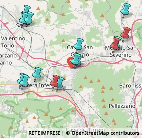 Mappa Via Siniscalchi, 84086 Roccapiemonte SA, Italia (5.18)