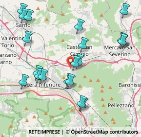 Mappa Via Siniscalchi, 84086 Roccapiemonte SA, Italia (4.9605)