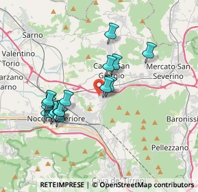 Mappa Via Siniscalchi, 84086 Roccapiemonte SA, Italia (3.68563)