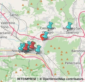 Mappa Via Siniscalchi, 84086 Roccapiemonte SA, Italia (3.55167)