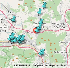 Mappa Via Siniscalchi, 84086 Roccapiemonte SA, Italia (4.768)