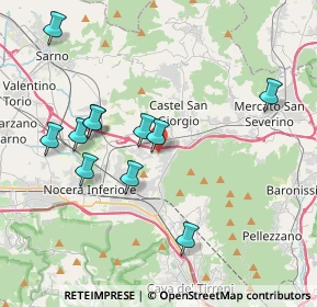 Mappa Via Siniscalchi, 84086 Roccapiemonte SA, Italia (4.21455)