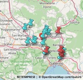Mappa Via Siniscalchi, 84086 Roccapiemonte SA, Italia (6.3885)