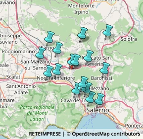 Mappa Via Siniscalchi, 84086 Roccapiemonte SA, Italia (6.29833)