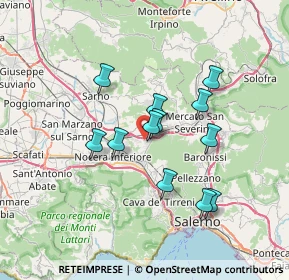 Mappa Via Siniscalchi, 84086 Roccapiemonte SA, Italia (6.19)