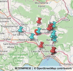 Mappa Via Siniscalchi, 84086 Roccapiemonte SA, Italia (7.08267)