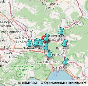 Mappa Via Siniscalchi, 84086 Roccapiemonte SA, Italia (4.96091)