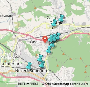 Mappa Via Siniscalchi, 84086 Roccapiemonte SA, Italia (1.46818)