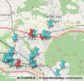 Mappa Via Siniscalchi, 84086 Roccapiemonte SA, Italia (2.7885)