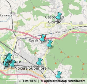 Mappa Via Siniscalchi, 84086 Roccapiemonte SA, Italia (3.22091)