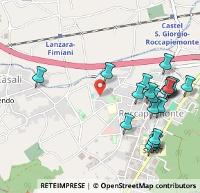 Mappa Via Siniscalchi, 84086 Roccapiemonte SA, Italia (0.6285)