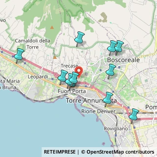 Mappa Via Bosco del Monaco, 80040 Trecase NA, Italia (2.02545)