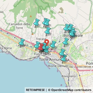 Mappa Via Bosco del Monaco, 80040 Trecase NA, Italia (1.703)