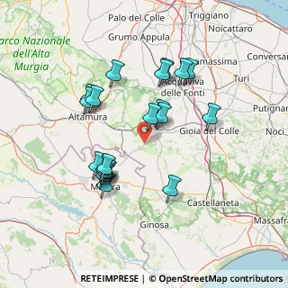 Mappa SP 236 KM 44+900, 70029 Santeramo In Colle BA, Italia (14.4625)