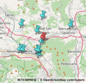 Mappa Roccapiemonte, 84086 Roccapiemonte SA, Italia (3.38182)