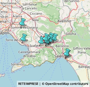 Mappa Via Mannara, 84016 Pagani SA, Italia (8.85727)