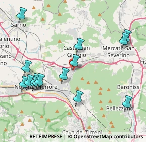 Mappa Via A. Gargiulo, 84086 Roccapiemonte SA, Italia (4.93467)