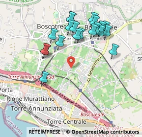 Mappa Via Maria Montessori, 80041 Boscoreale NA, Italia (1.0645)