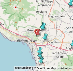 Mappa Via Grotta Parrella, 80041 Boscoreale NA, Italia (5.25636)