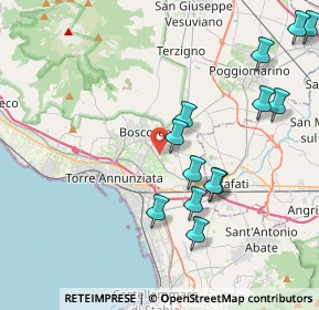 Mappa Via Grotta Parrella, 80041 Boscoreale NA, Italia (4.72923)