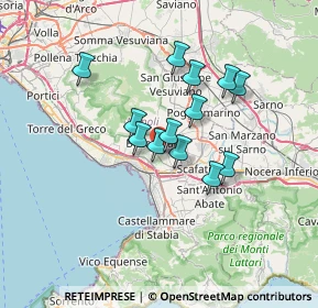 Mappa Via Grotta Parrella, 80041 Boscoreale NA, Italia (5.59462)