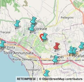 Mappa Via Grotta Parrella, 80041 Boscoreale NA, Italia (2.71231)