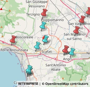 Mappa Traversa Salvatore Quasimodo, 84018 Scafati SA, Italia (5.82824)