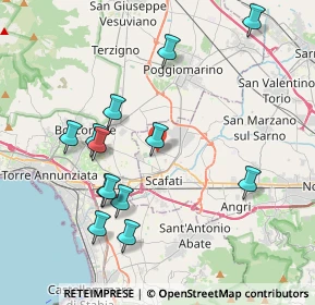 Mappa Traversa Salvatore Quasimodo, 84018 Scafati SA, Italia (4.36692)