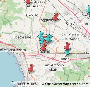 Mappa Via Tricino, 84018 Scafati SA, Italia (4.24333)