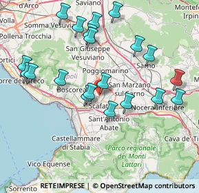 Mappa Via Tricino, 84018 Scafati SA, Italia (8.9335)